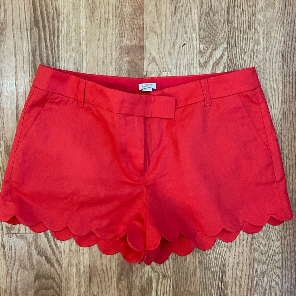 J. Crew NWT Scallop Short